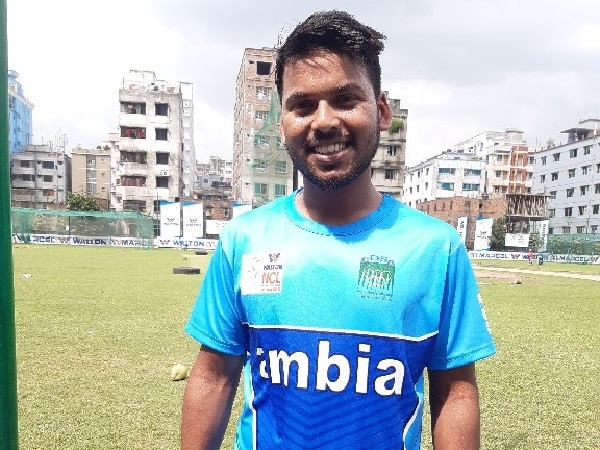 ক্রিকেটার পিনাক ঘোষ। ছবি: সাজ্জাদ খান