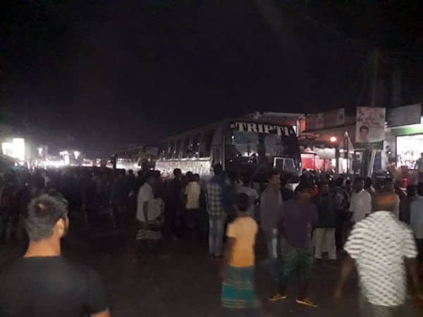 দিনাজপুর-বাসের ধাক্কায় নিহত
