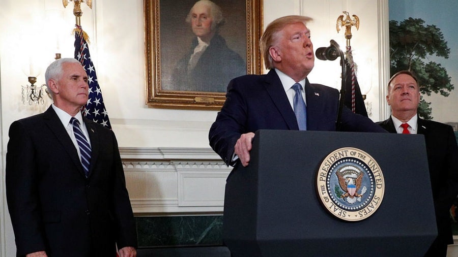 সিরিয়া-তুরস্কের ওপর নিষেধাজ্ঞা-ট্রাম্প