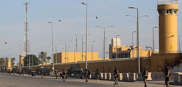 ইরাক-মার্কিন দূতাবাসে রকেট হামলা