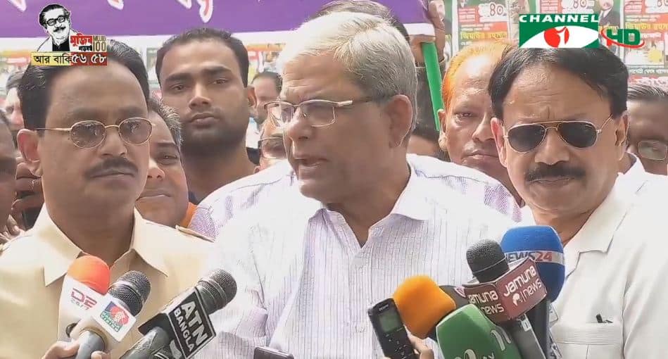 খালেদা জিয়ার প্যারোলে মুক্তি-মির্জা ফখরুল ইসলাম আলমগীর