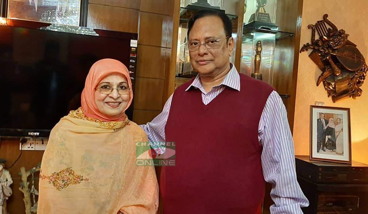 ওয়াহিদ সাদিক ও শাবানা/ ছবি: ইমন