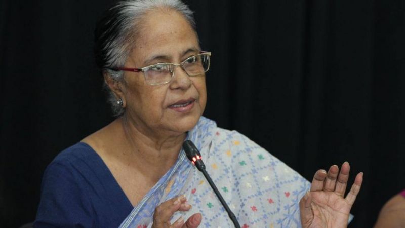 নারীনেত্রী আয়শা খানমের জানাজা চলাকালে উপস্থিত নেতৃবৃন্দ. Channel i News - চ্যানেল আই নিউজ