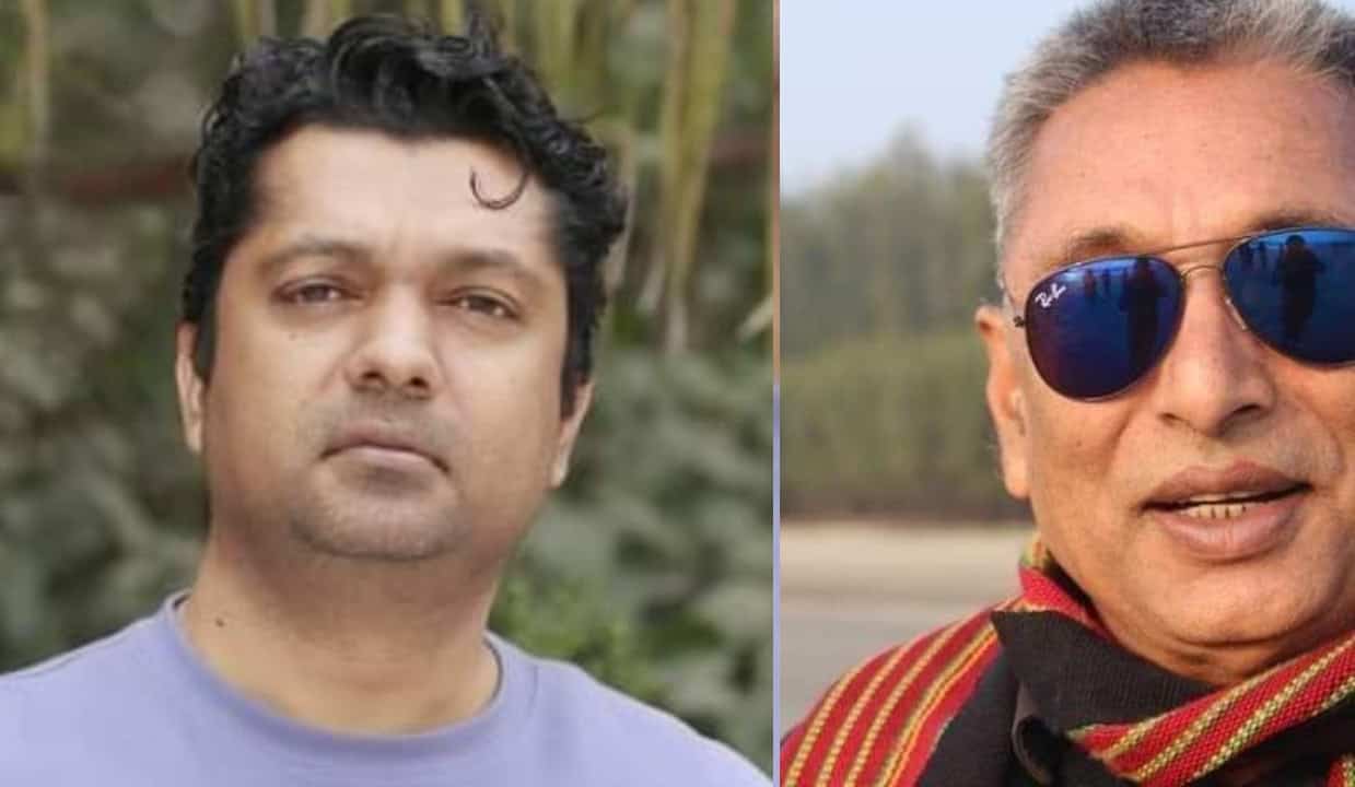 অভিনেতা শাহরিয়ার নাজিম জয় ও তার বাবা ছবি. Channel i News - চ্যানেল আই নিউজ