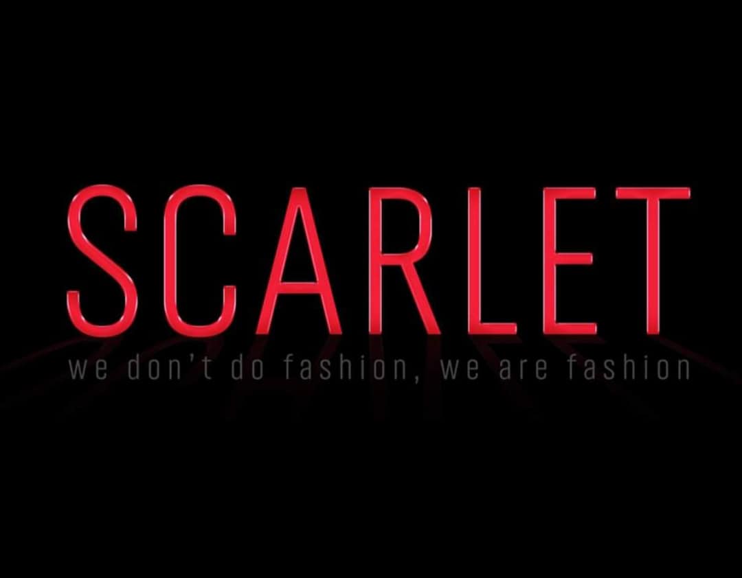 Scarlet fashion brand logo with tagline We don't do fashion, we are fashion. Channel i News - চ্যানেল আই নিউজ