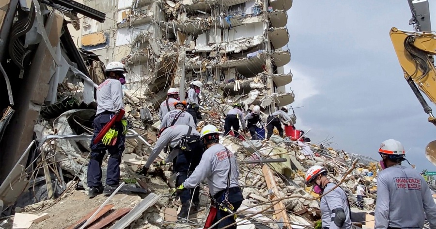 মিয়ামি ভবন ধস