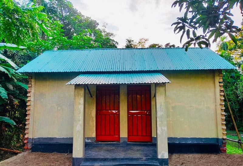 বাংলাদেশের গ্রামে নির্মিত আশ্রয়ণ প্রকল্পের ঘর. Channel i News - চ্যানেল আই নিউজ