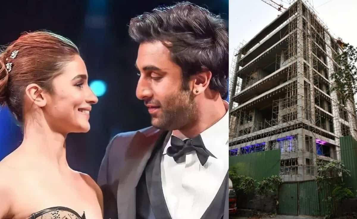 অভিনেতা ও অভিনেত্রীর রোমান্টিক দৃশ্য, নির্মাণাধীন ভবনের পাশে. Channel i News - চ্যানেল আই নিউজ