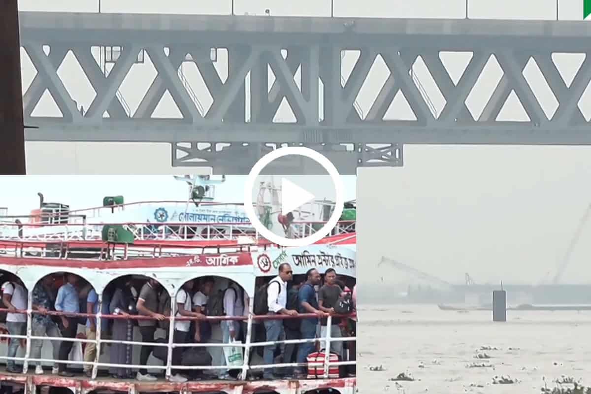 পদ্মাসেতু উদ্বোধনের অনুষ্ঠানে মানুষজনের ভিড়. Channel i News - চ্যানেল আই নিউজ