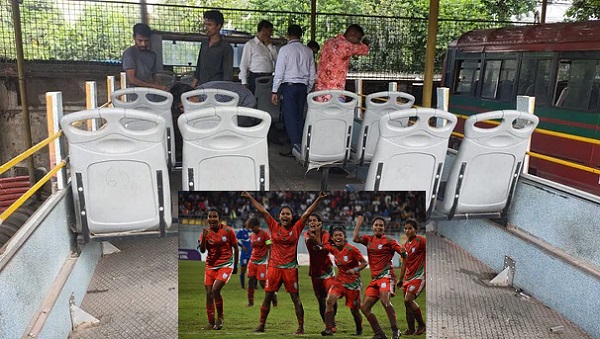 প্রস্তুত করা হচ্ছে ছাদখোলা বাস (ছবি: সংগৃহীত)