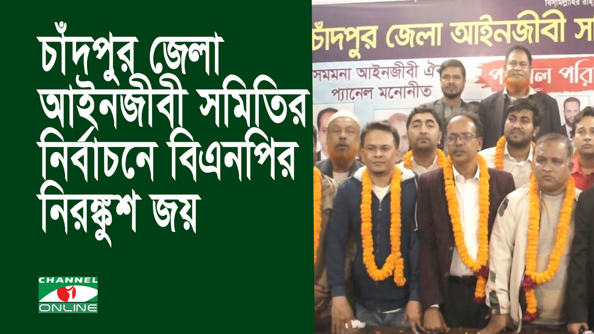 চাঁদপুর জেলা আইনজীবী সমিতির নির্বাচনে বিএনপির নিরঙ্কুশ জয়