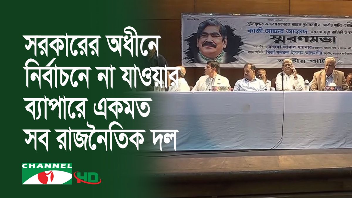 সরকার পশ্চিমা বিশ্ব ও ভারতকে দেখাতে চায় এদেশে জঙ্গিবাদ আছে: মির্জা ফখরুল