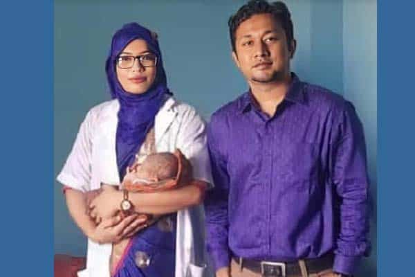 একজন নারী চিকিৎসক ও একজন পুরুষ তারকা, দুজনই দাঁড়িয়ে আছেন. Channel i News - চ্যানেল আই নিউজ