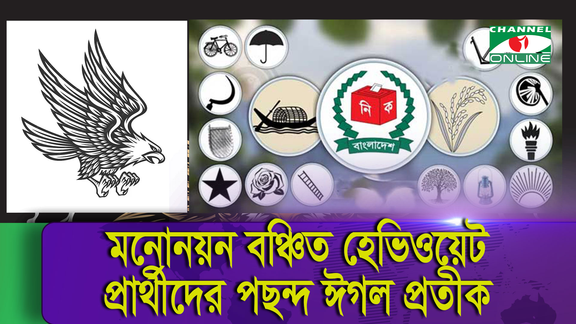 মনোনয়ন বঞ্চিত আওয়ামী লীগের হেভিওয়েট প্রার্থীদের পছন্দ কেন ঈগল প্রতীক?