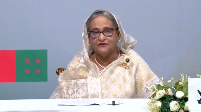 এগিয়ে যাওয়ার চ্যালেঞ্জ একমাত্র আওয়ামী লীগই মোকাবেলা করতে পারবে: শেখ হাসিনা | চ্যানেল আই অনলাইন