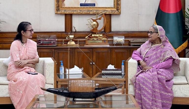 রাষ্ট্রপতি ও প্রধানমন্ত্রী বৈঠক করছেন, বাংলাদেশ. Channel i News - চ্যানেল আই নিউজ