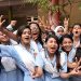 ছাত্রীরা এসএসসি ফলের খুশিতে উল্লসিত ও মজা করছে. Channel i News - চ্যানেল আই নিউজ