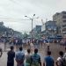 জবি ক্যাম্পাসে শিক্ষার্থীদের বিক্ষোভ ও মিছিলের দৃশ্য. Channel i News - চ্যানেল আই নিউজ