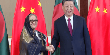 প্রধানমন্ত্রী ও চীনা প্রেসিডেন্টের মধ্যে সৌজন্য সাক্ষাৎ. Channel i News - চ্যানেল আই নিউজ