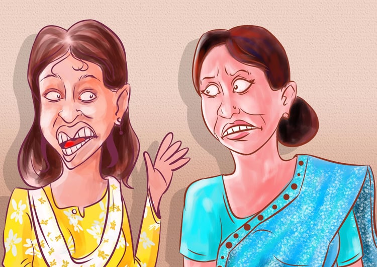 পরিবারের মধ্যে মতবিরোধের পরিস্থিতি, দুই নারী মুখোমুখি. Channel i News - চ্যানেল আই নিউজ