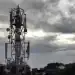বৃষ্টির মুখে মোবাইল টাওয়ার ও আকাশের দৃশ্য. Channel i News - চ্যানেল আই নিউজ