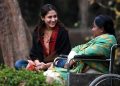 ‘সাবা’ চলচ্চিত্রের দৃশ্যে মেহজাবীন ও রোকেয়া প্রাচী