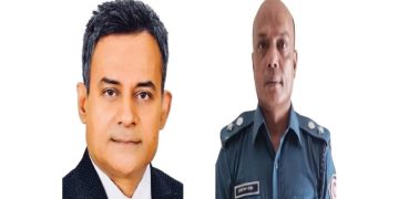 অভিযুক্ত শেখ রবিউল আলম (বামে), ও মো. মামুন