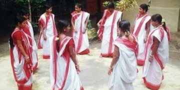সিলেটের ধামাইল নাচের দল ঐতিহ্যবাহী সংস্কৃতি প্রদর্শন করছে. Channel i News - চ্যানেল আই নিউজ