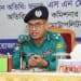 বাংলাদেশ পুলিশ কর্মকর্তা সংবাদ সম্মেলনে বক্তব্য দিচ্ছেন. Channel i News - চ্যানেল আই নিউজ