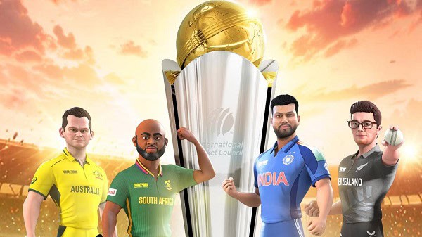 বিশ্বকাপ ট্রফির সামনে চার ক্রিকেটার, অস্ট্রেলিয়া, দক্ষিণ আফ্রিকা, ভারত ও নিউজিল্যান্ডের প্রতিনিধিত্ব. Channel i News - চ্যানেল আই নিউজ
