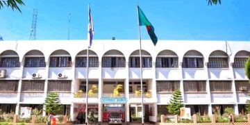 ইসলামী বিশ্ববিদ্যালয়ের প্রধান ভবনের ছবি, বাংলাদেশ. Channel i News - চ্যানেল আই নিউজ