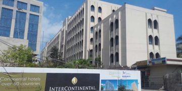 ইন্টারকন্টিনেন্টাল ঢাকা হোটেলের বহির্দৃশ্য. Channel i News - চ্যানেল আই নিউজ