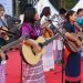 শিশুদের গিটার পারফরম্যান্সের দৃশ্য, সাংস্কৃতিক অনুষ্ঠানে অংশগ্রহণ. Channel i News - চ্যানেল আই নিউজ