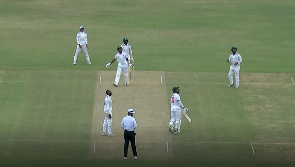 বাংলাদেশ ক্রিকেট দলের খেলোয়াড়রা মাঠে ব্যাটিং ও বোলিং অনুশীলন করছে. Channel i News - চ্যানেল আই নিউজ