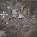 Satellite image of Iran's nuclear facility with surrounding infrastructure. Channel i News - চ্যানেল আই নিউজ