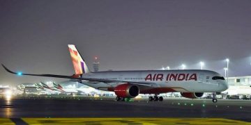 জরুরি অবতরণ এয়ার ইন্ডিয়ার উড়োজাহাজ