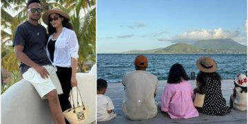 পরিবারের সঙ্গে সাকিব আল হাসান