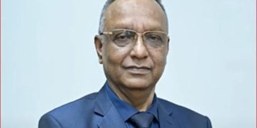 বাংলাদেশ ফাইন্যান্সিয়াল ইন্টেলিজেন্স ইউনিট (বিএফআইইউ) প্রধান এএফএম শাহীনুল ইসলাম। ছবি: ভিডিও থেকে নেওয়া