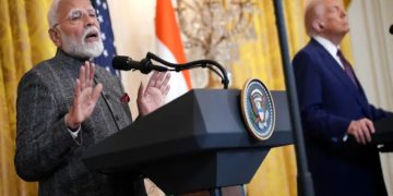 ছবি: ভারত ইঙ্গিত দিয়েছে যে তারা মার্কিন শুল্কের বিরুদ্ধে দৃঢ়ভাবে দাঁড়াতে প্রস্তুত (এনডিটিভি)