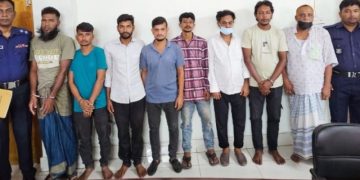 চিনি পাচারে আটককৃতদের ফুটেজ