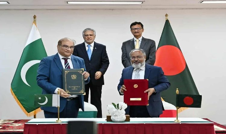 বাংলাদেশ ও পাকিস্তানের মধ‍্যে ১ চুক্তি, ৫ সমঝোতা সই