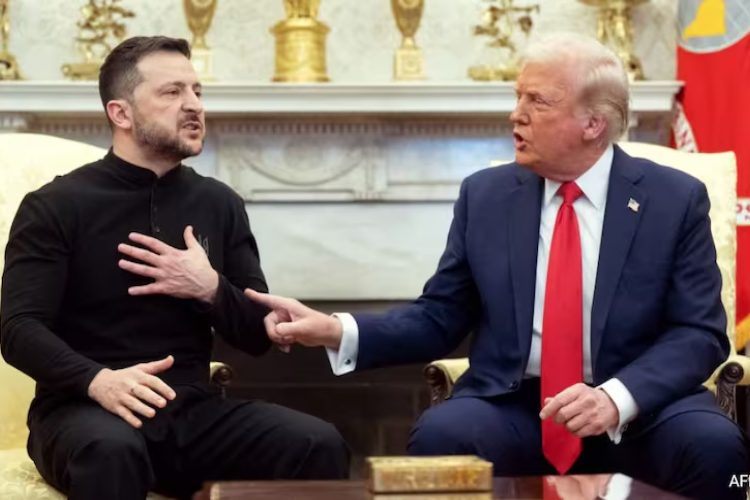 ছবি: ট্রাম্পের সাথে জেলেনস্কির বৈঠক (সংগ্রহীত)