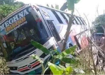 বাসের ধাক্কায় ২ মোটরসাইকেল আরোহী নিহত