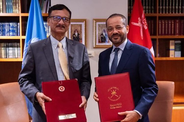বাংলাদেশ ও ওমানের মধ্যে কূটনৈতিক প্রশিক্ষণে সমঝোতা স্মারক সই