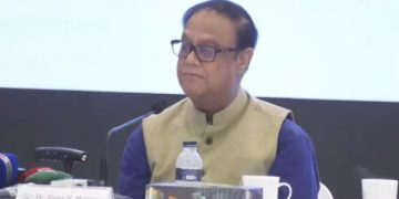 বাংলাদেশ ব্যাংকের গভর্নর আহসান এইচ মনসুর। ছবি: ভিডিও থেকে নেওয়া