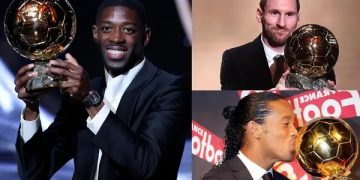 মেসি, রোনালদিনহো এবং ডেম্বেলে