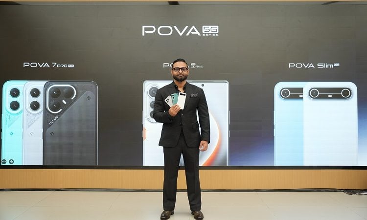 বাংলাদেশে উন্মোচন হলো টেকনো পোভা ফাইভজি সিরিজ