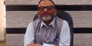 ঢাকা বিশ্ববিদ্যালয়ের উপাচার্য অধ্যাপক ড. নিয়াজ আহমেদ খান। ছবি: ভিডিও থেকে নেওয়া