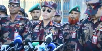 খাগড়াছড়ি সদরের স্বনির্ভর এলাকায় প্রেস ব্রিফিং