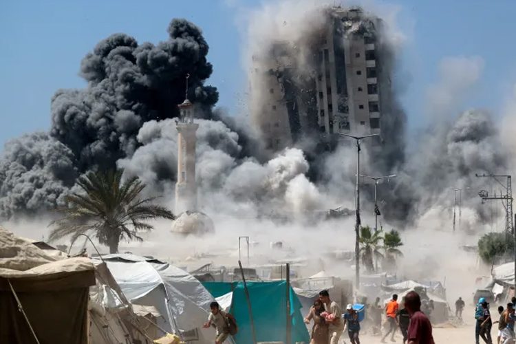 গাজায় ইসরায়েলি ধ্বংসযজ্ঞ চলছেই।